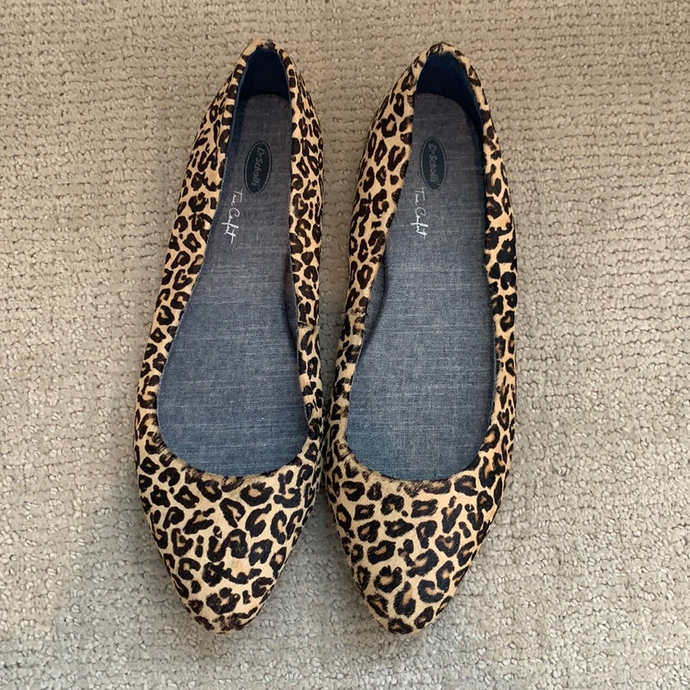 Dr. Scholls Women’s Cheetah Flats